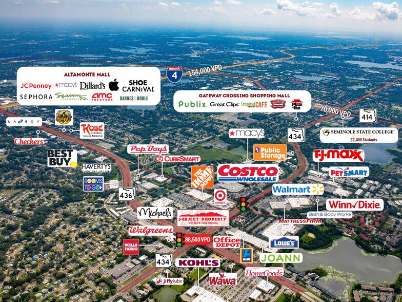 More Photos Of 140 N State Road 434, Altamonte Springs Restaurant For Sale