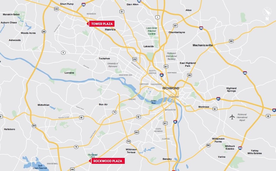 More Photos Of 3401-3431 Cox Rd, Richmond Unknown For Lease