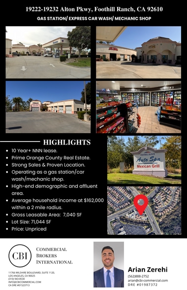 More Photos Of 19222-19232 Alton Pky, Foothill Ranch Auto Repair For Sale