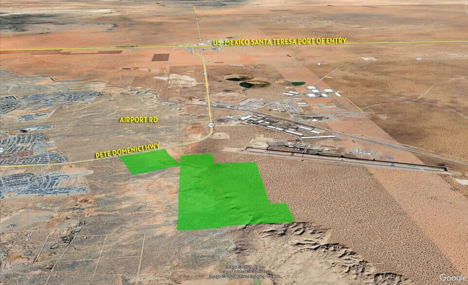Primary Photo Of TBD Pete V Domenici Hwy, Santa Teresa Land For Sale