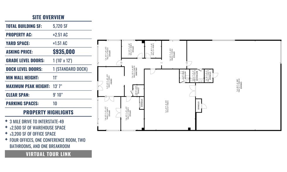 More Photos Of 783 W Morris Ave, Springdale Warehouse For Sale
