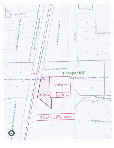 Primary Photo Of 1295 N Coleman St, Prosper Land For Sale