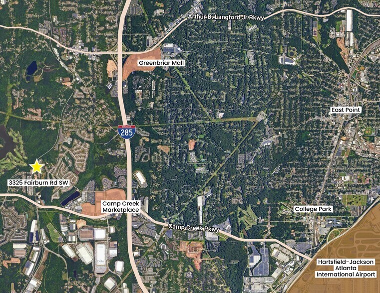 More Photos Of 3325 Fairburn SW Rd, Atlanta Land For Sale