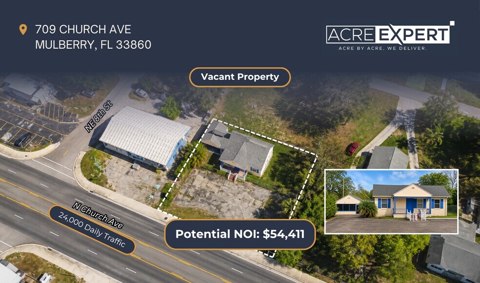 More Photos Of 709 N Church St, Mulberry Freestanding For Sale