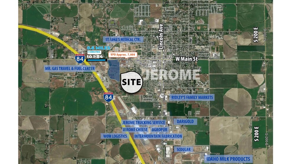 More Photos Of 921 W Main St, Jerome Truck Terminal For Lease