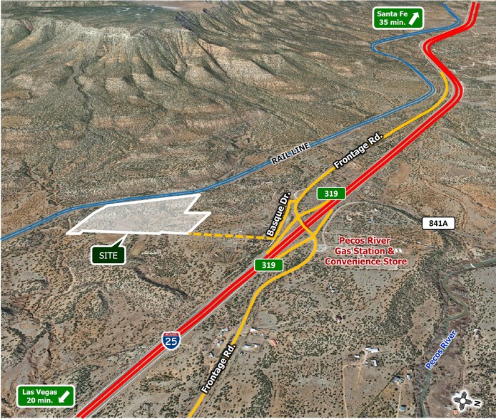 Primary Photo Of I-25 & Exit 319, San Jose Land For Sale