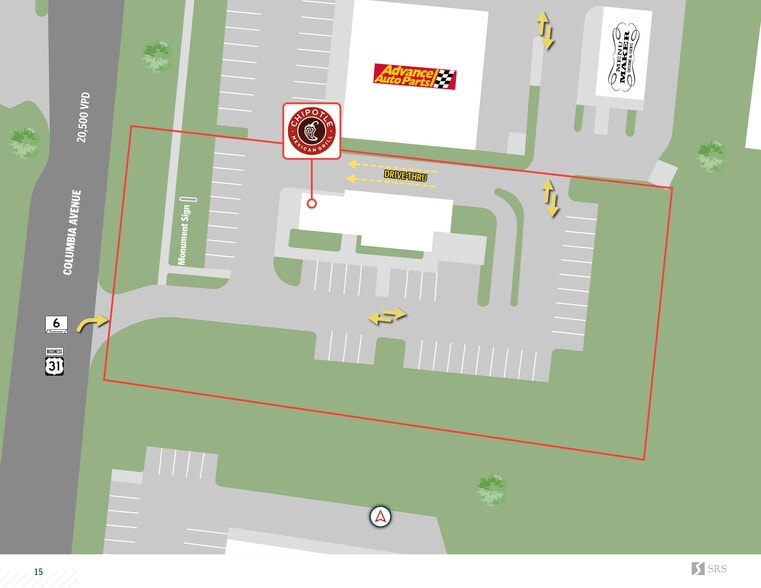 More Photos Of 2009 Columbia Ave, Franklin Fast Food For Sale