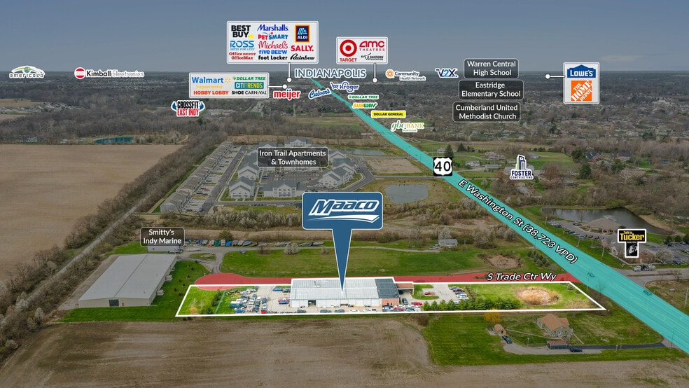 More Photos Of 47 S Trade Center Way, Indianapolis Auto Repair For Sale