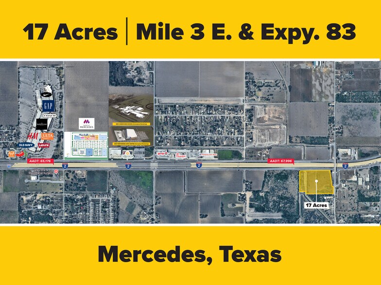 More Photos Of Mile 3 E. & Expressway 83 Expy @ Mile 3 E., Mercedes Land For Sale