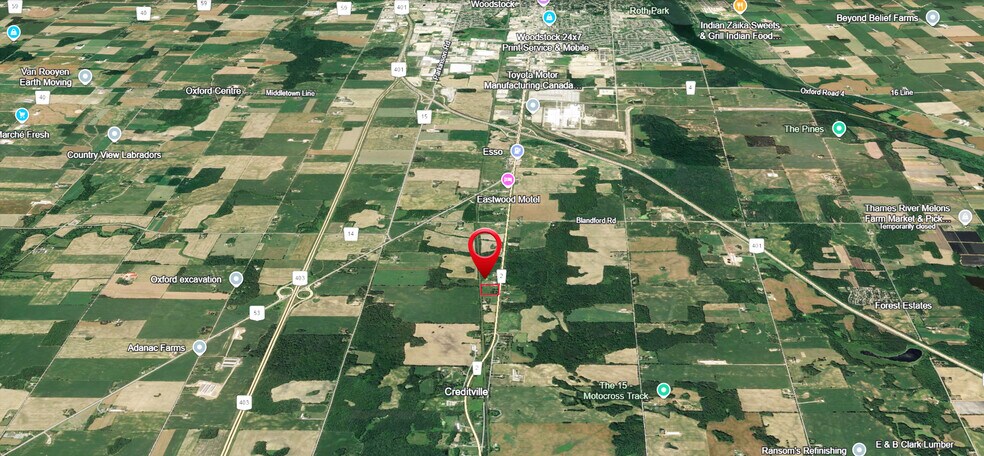 More Photos Of 686068 HIGHWAY 2, Woodstock Land For Sale