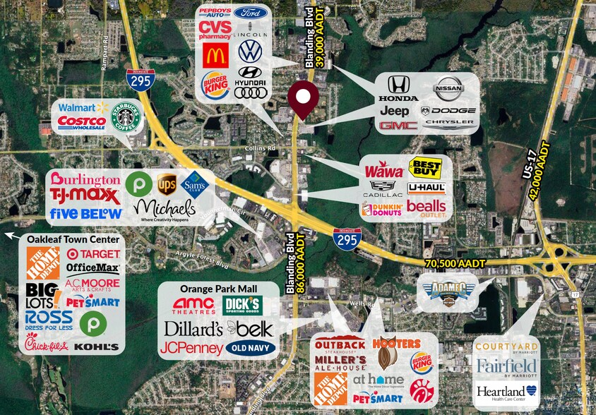 More Photos Of 7739 Blanding Blvd, Jacksonville Auto Dealership For Lease