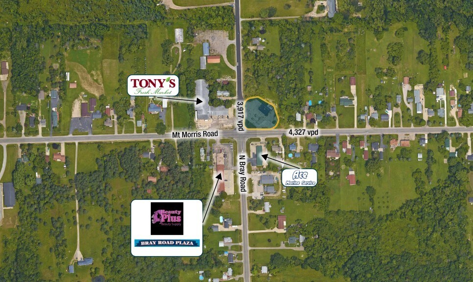 Primary Photo Of 3009 E Mount Morris Rd, Mount Morris Land For Sale