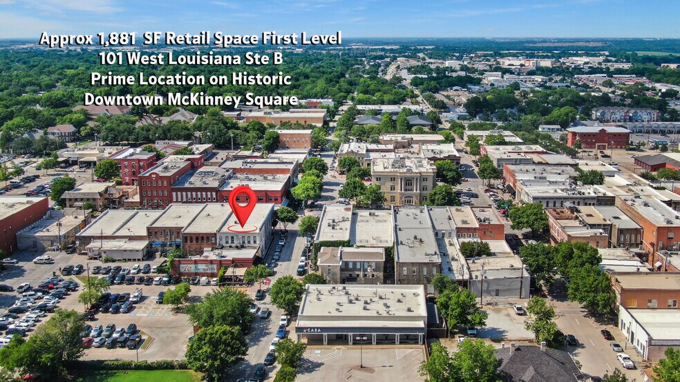 More Photos Of 101 W Louisiana St, McKinney Storefront Retail Office For Lease