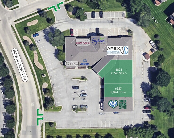 More Photos Of 6811-6831 S 167th St, Omaha Storefront Retail Office For Lease