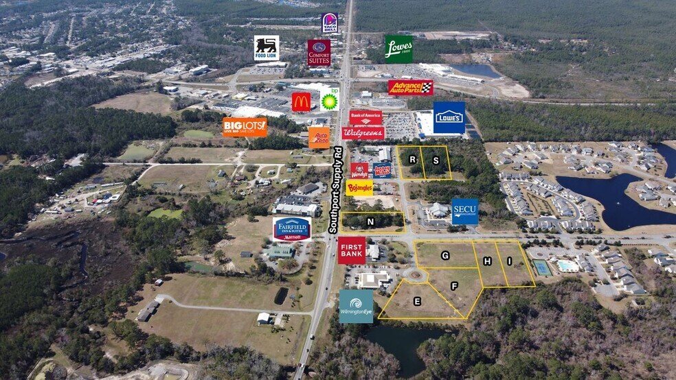 Primary Photo Of 5200 Southport-Supply Rd, Southport Land For Sale