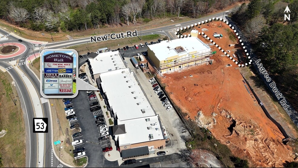 More Photos Of 94 New Cut Rd, Braselton Restaurant For Sale