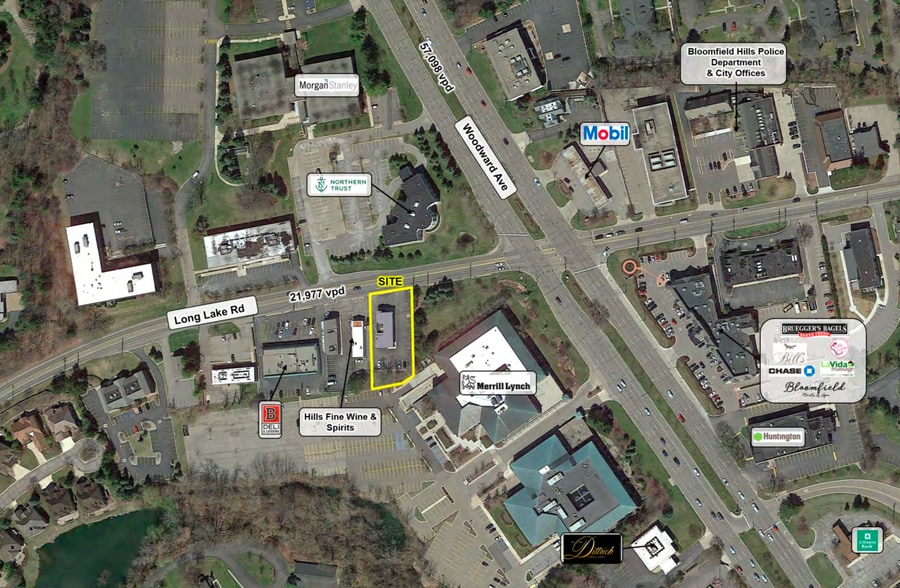 More Photos Of 35 W Long Lake Rd, Bloomfield Hills Bank For Lease