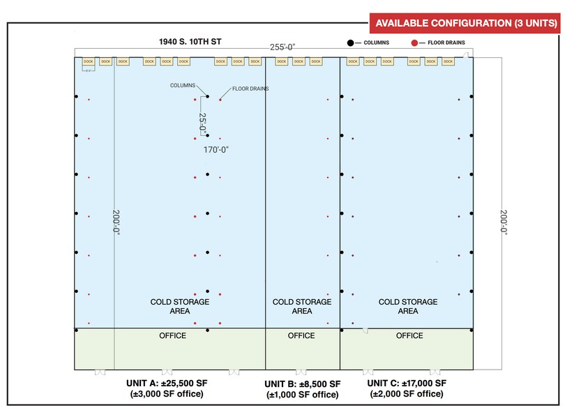 More Photos Of 1910 S 10th St, Hidalgo Refrigeration Cold Storage For Sale