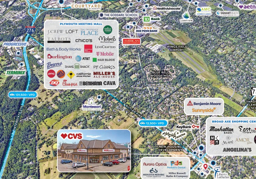 More Photos Of 7000 W Butler Pike, Ambler Drugstore For Sale