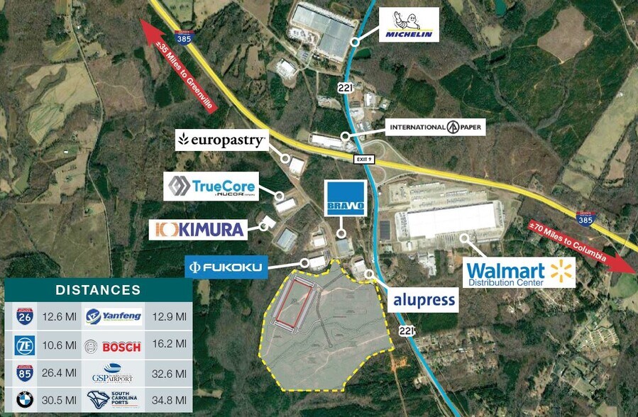 More Photos Of Hunter Industrial Park, Laurens Distribution For Lease