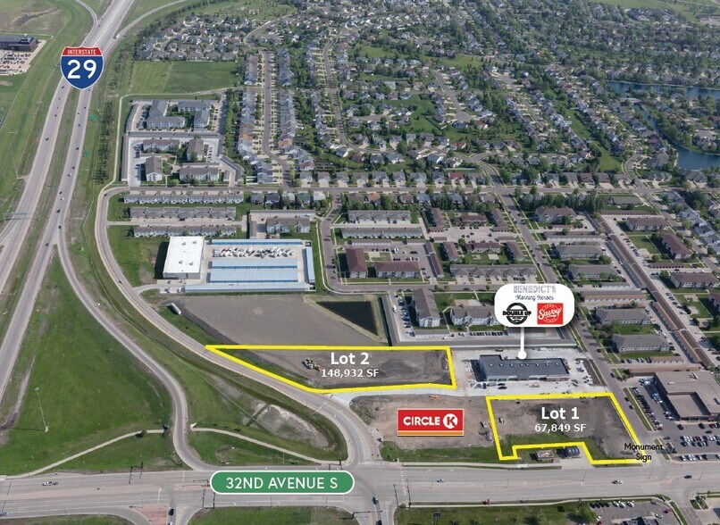 Primary Photo Of I-29 & 32nd Avenue S, Fargo Land For Lease