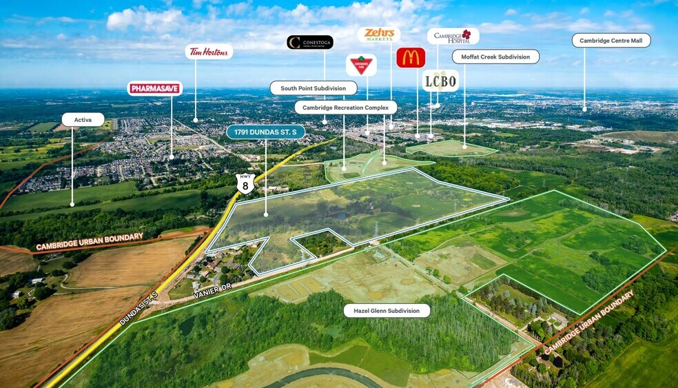 More Photos Of 1791 Dundas St S, Cambridge Land For Sale