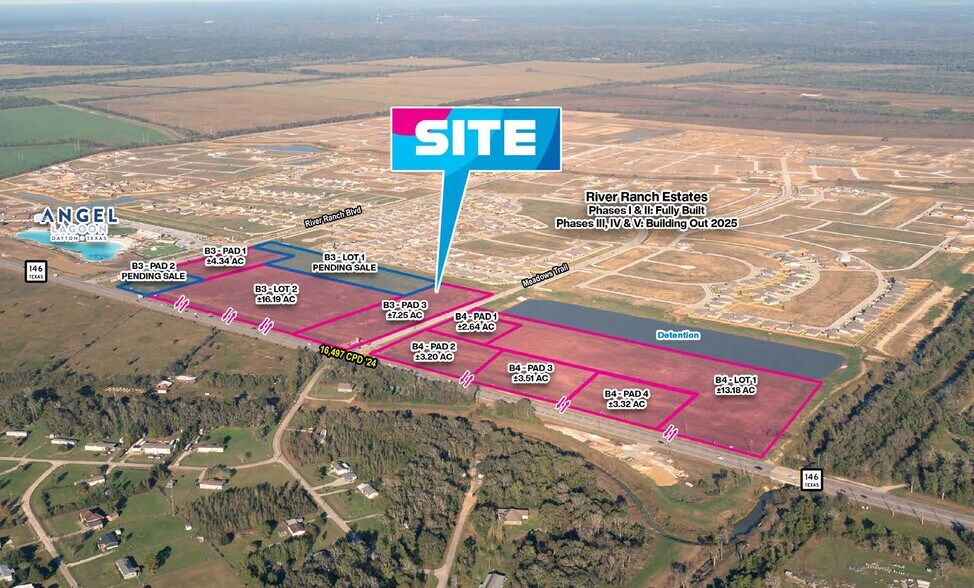 Primary Photo Of NEQ Hwy 146 & FM 1413, Dayton Land For Sale