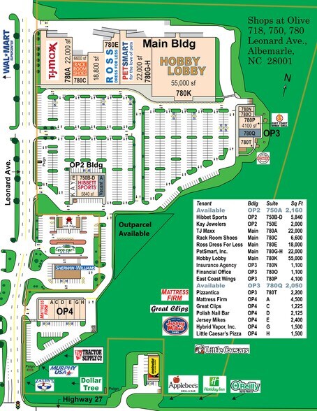 More Photos Of 730 Leonard, Albemarle Unknown For Lease