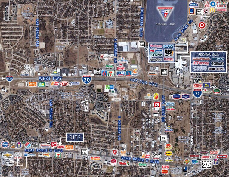 More Photos Of 3325 Las Vegas Trl, Fort Worth Land For Sale