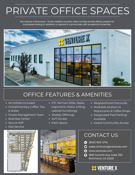 More Photos Of 1806 Summit Ave, Richmond Coworking Space