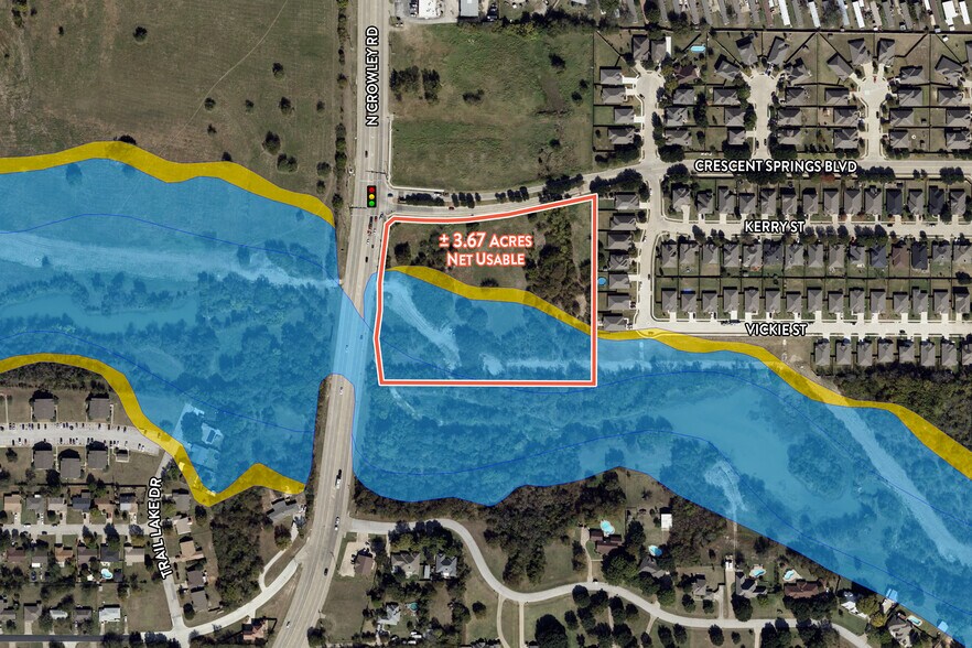 More Photos Of SEC N Crowley Road @ Crescent Springs Blvd., Crowley Land For Sale