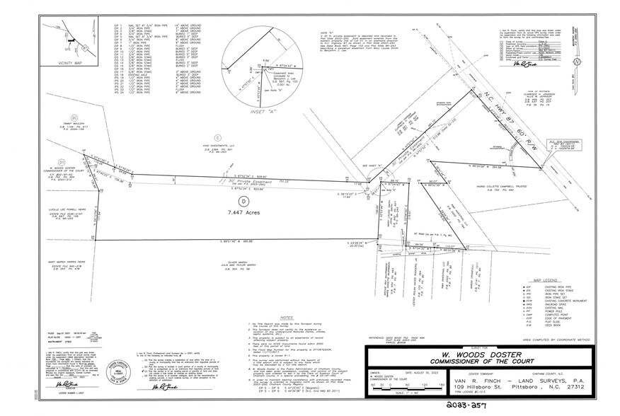 Primary Photo Of 0 Major Lee Rd, Pittsboro Land For Sale
