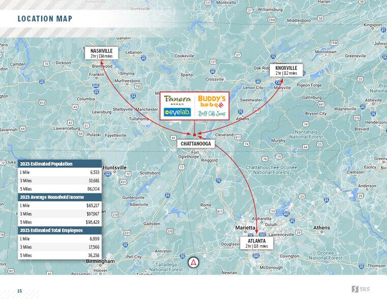More Photos Of 562 & 568 Northgate Mall, Chattanooga Freestanding For Sale