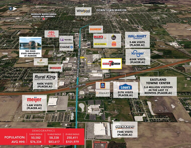 More Photos Of 1560 Marion Mount Gilead Rd, Marion Fast Food For Sale