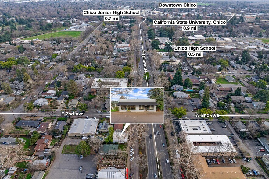 More Photos Of 1218-1222 Esplanade Rd, Chico Storefront Retail Office For Lease