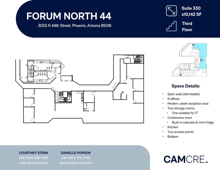 More Photos Of 3033 N 44th St, Phoenix Office For Lease