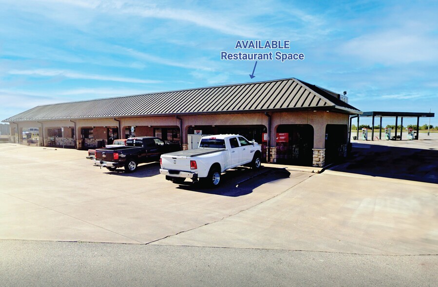 Primary Photo Of 1001 W Highway 7 Rd, Marlow Service Station For Lease