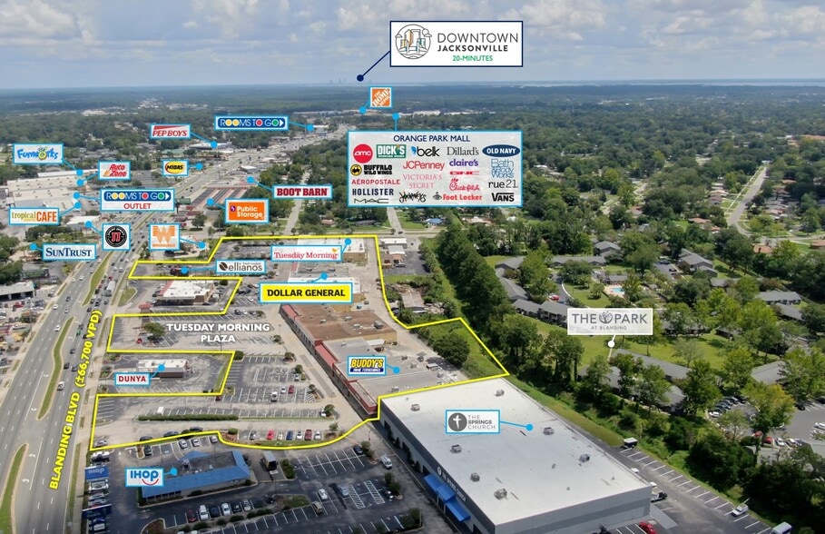 More Photos Of 291-311 Blanding Blvd, Orange Park General Retail For Lease