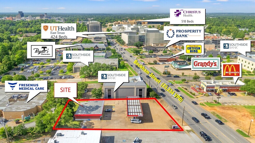 More Photos Of 1315 S Beckham Ave, Tyler Service Station For Sale