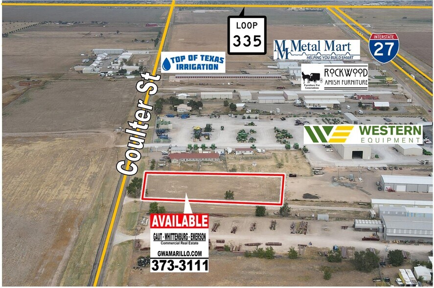 Primary Photo Of 11903 S Coulter, Amarillo Land For Lease