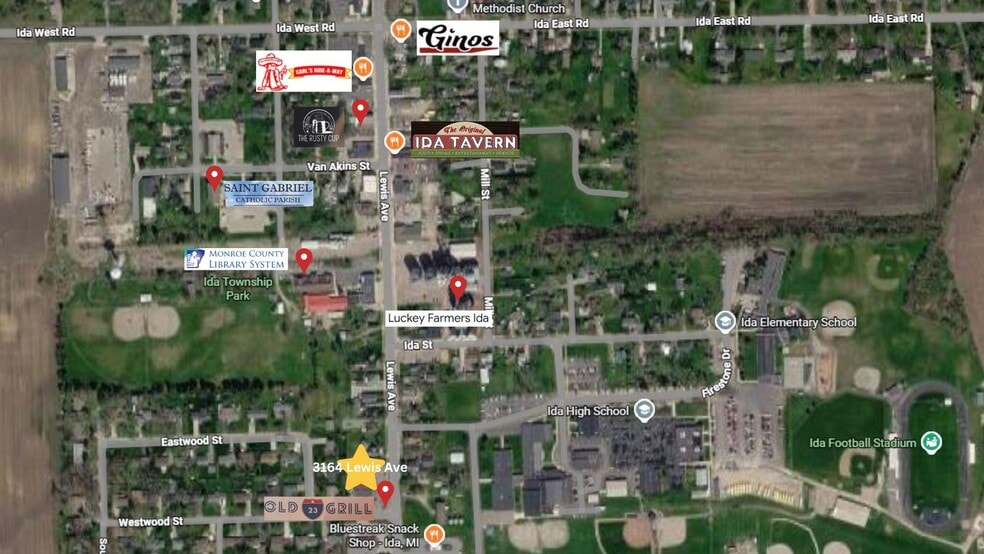 More Photos Of 3164 Lewis Ave, Ida Freestanding For Lease