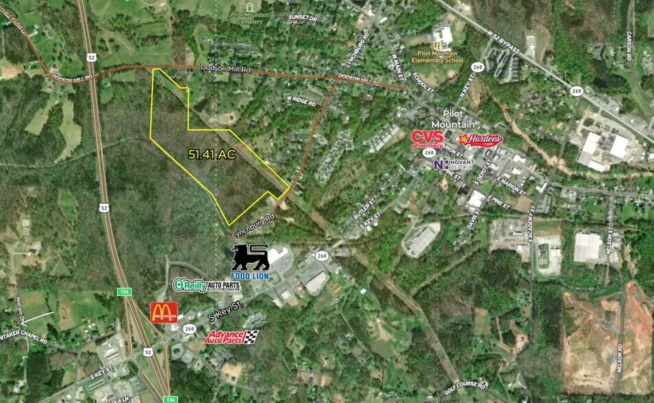 More Photos Of Dodson Mill Rd @ Lynchburg Rd, Pilot Mountain Land For Sale