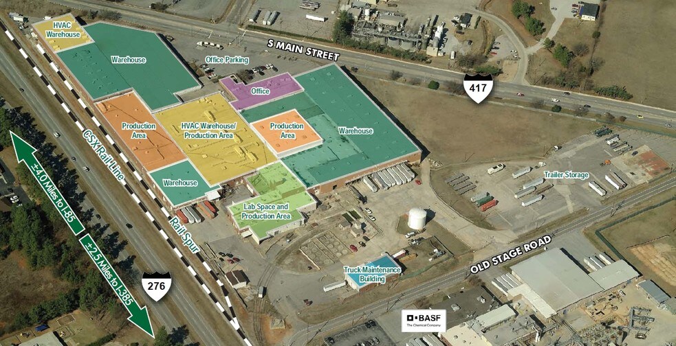 More Photos Of 300 S Main St, Mauldin Warehouse For Lease