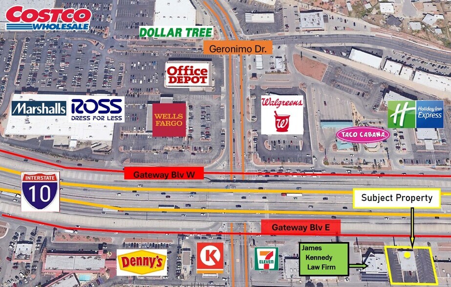 More Photos Of 6232 E Gateway Blvd, El Paso Freestanding For Lease