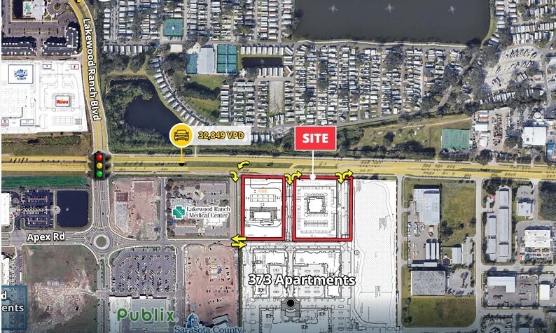 Primary Photo Of 6800 Fruitville Rd, Sarasota Land For Sale