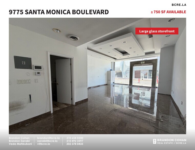More Photos Of 9775 Santa Monica Blvd, Beverly Hills Storefront For Lease