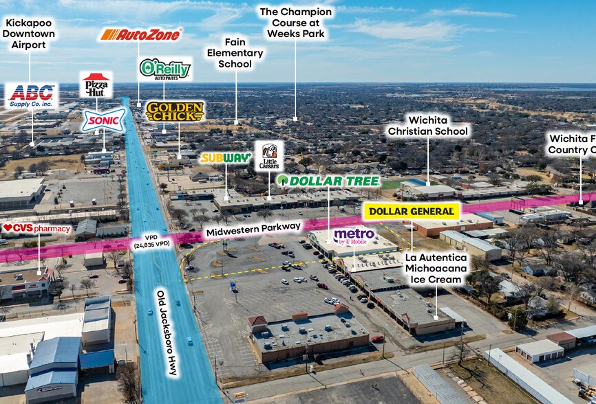 More Photos Of 1508 Midwestern Pky, Wichita Falls Storefront For Sale
