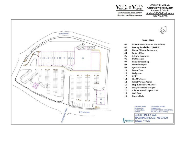 More Photos Of 465 S Finley Ave, Basking Ridge Unknown For Lease