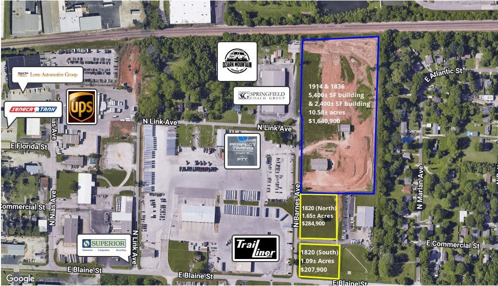 Primary Photo Of 1820 Barnes Ave, Springfield Land For Sale