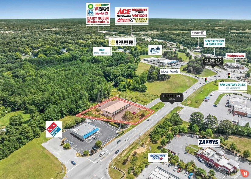 More Photos Of 8521 NC 56 Hwy, Louisburg Auto Repair For Sale